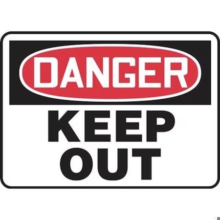 Accuform OSHA DANGER SAFETY SIGN CONTROLLED MADM293XV MADM293XV